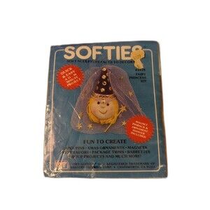 Softies Fairy Princess Kit Soft Sculpture To Decorate #2118 Vintage Arts Crafts